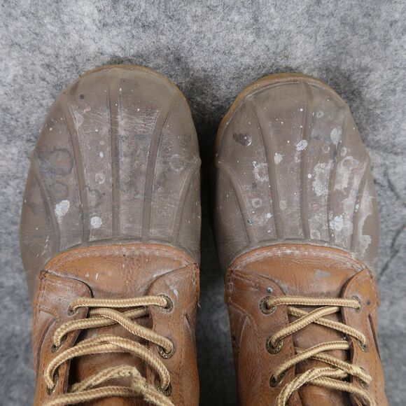 Sperry Shoes Mens 8 Boots Duck Outdoor Leather Waterproof Brewster Lace Up Brown main image 6